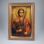Свети Димитър икона в рамка