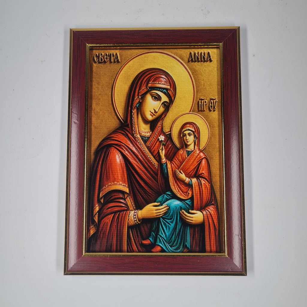 Света Анна икона в рамка
