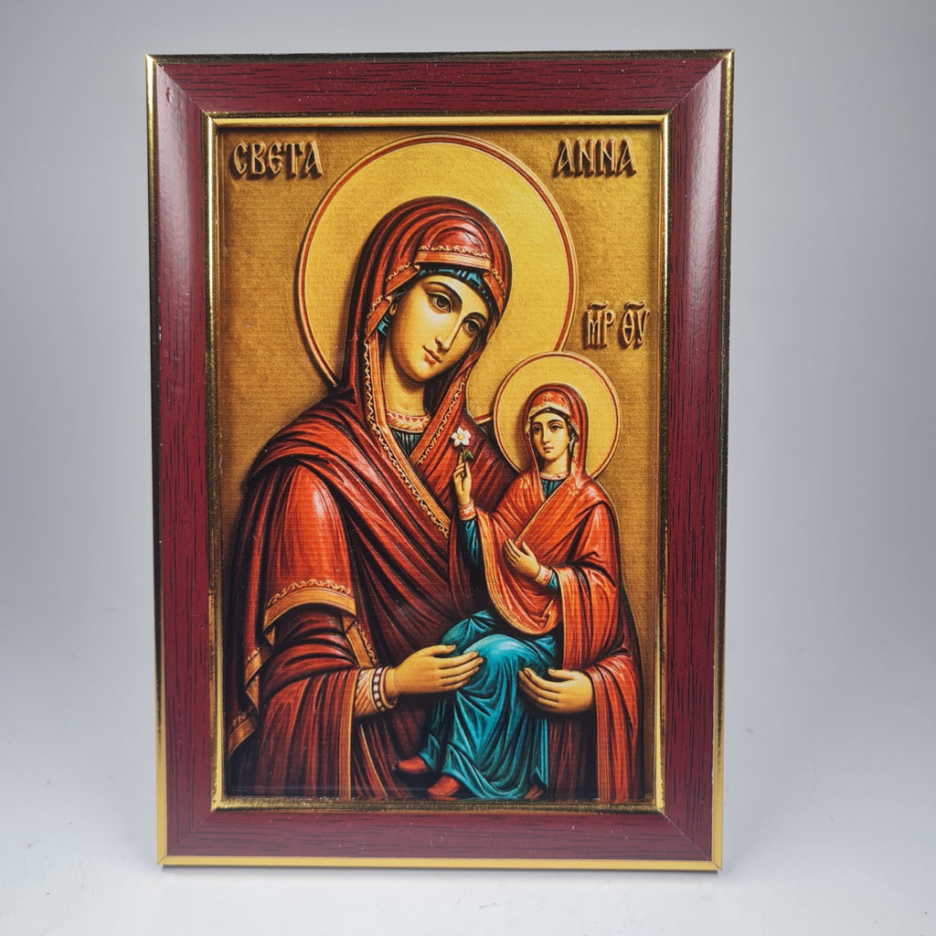 Света Анна икона в рамка